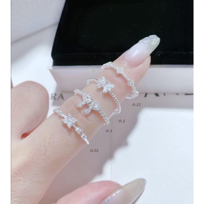 Nhẫn bạc cho nữ giá rẻ