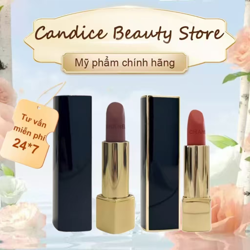 Son ℂℍ𝔸ℕ𝔼𝕃 𝑹𝒐𝒖𝒈𝒆 Allure Velvet Extreme Chính Hãng， Son lì siêu xinh.