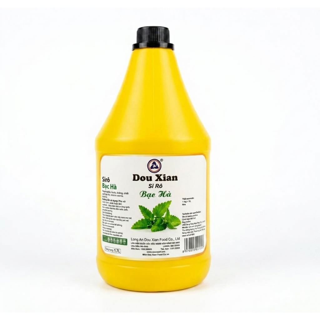 Siro Douxian Bạc Hà bình 2.5kg