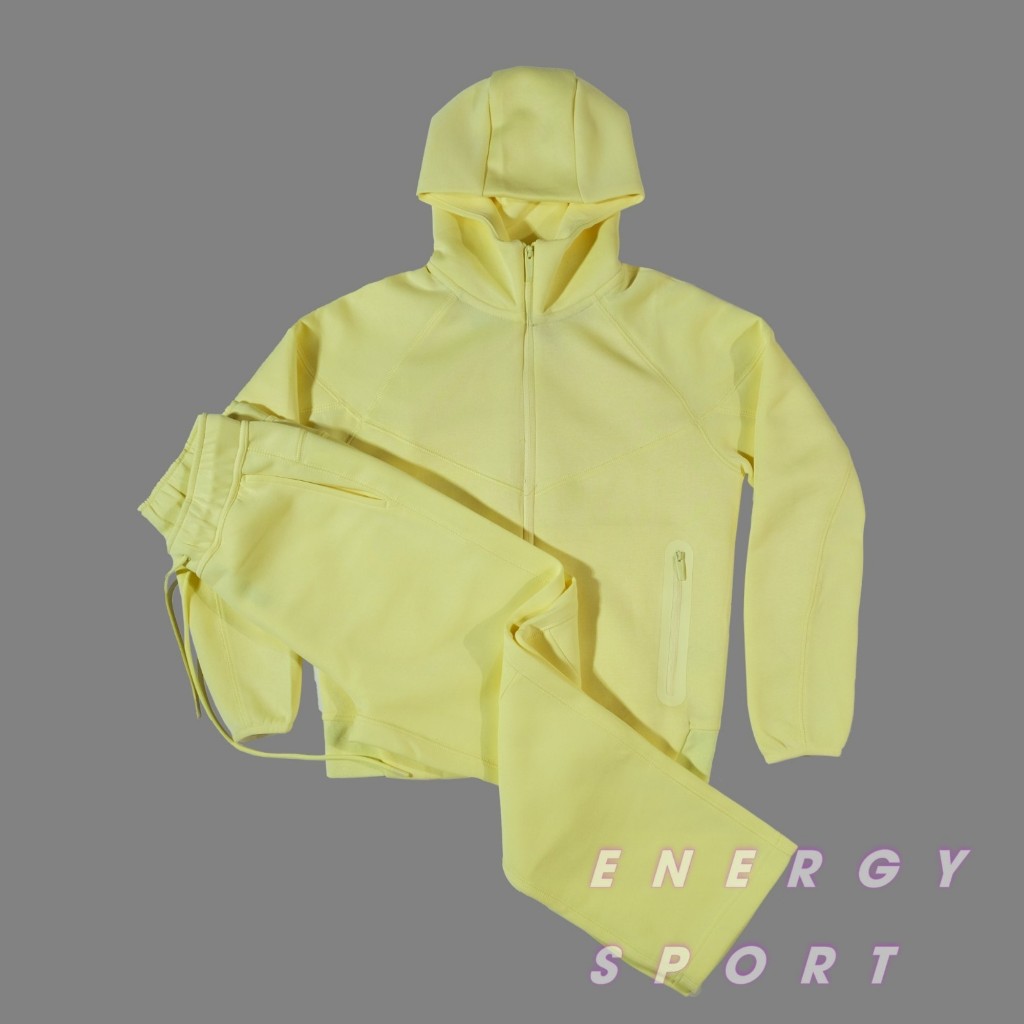 Bộ Quần Áo Thể Thao Cao Cấp Hoodie Ntech x Nocta - VÀNG