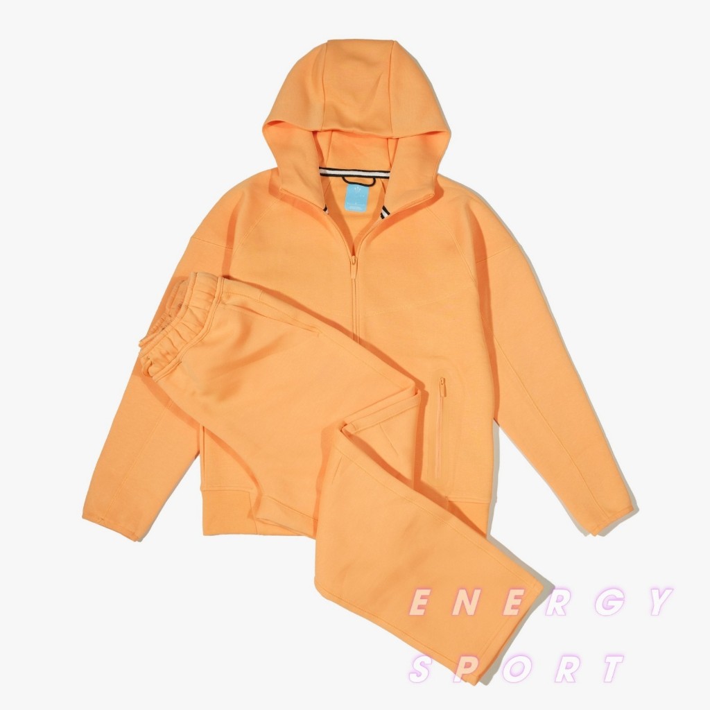 Bộ Quần Áo Thể Thao Cao Cấp Hoodie Ntech x Nocta - Cam