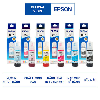 Mực in chính hãng Epson 057(dùng cho máy L8050/L18050)