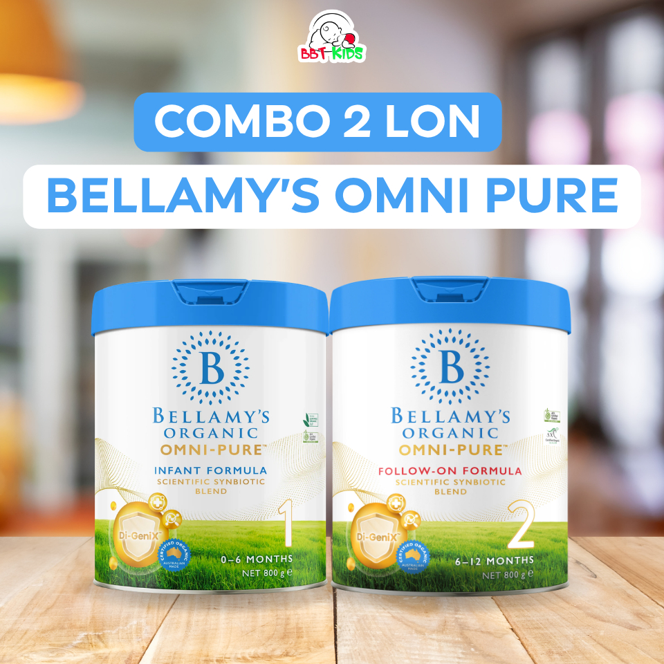 [COMBO 2 LON BELLAMY'S OMNI PURE] - Sữa công thức Bellamy's Omni Pure kèm quà
