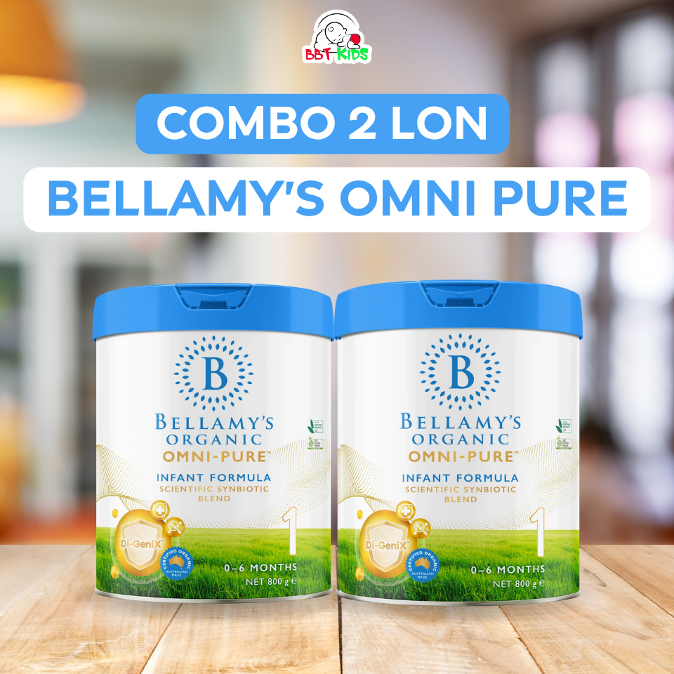 [COMBO 2 LON BELLAMY'S OMNI PURE] - Sữa công thức Bellamy's Omni Pure Chuẩn Tem Forever