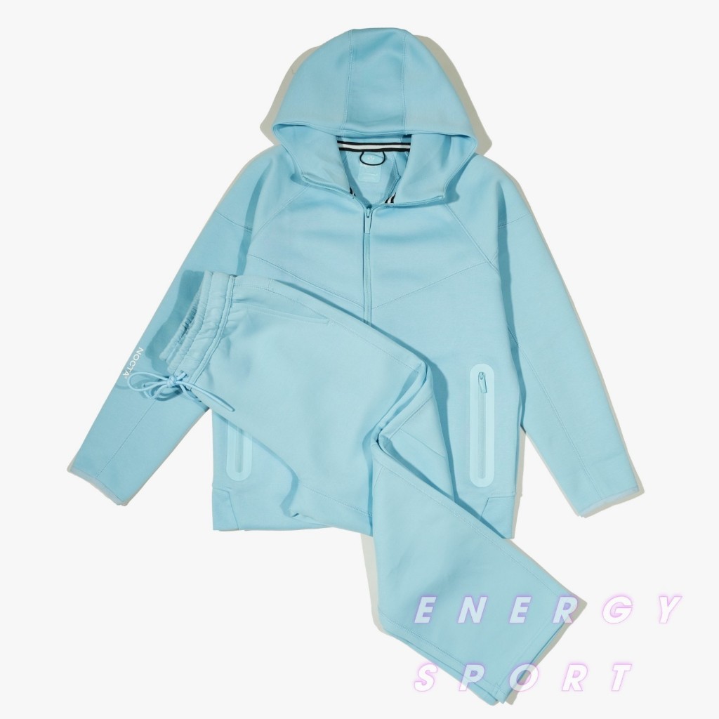 Bộ Quần Áo Thể Thao Cao Cấp Hoodie Ntech x Nocta - Xanh Dương Nhạt