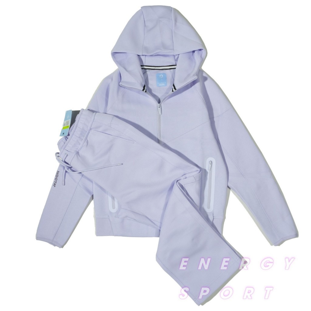 Bộ Quần Áo Thể Thao Cao Cấp Hoodie Ntech x Nocta - Tím