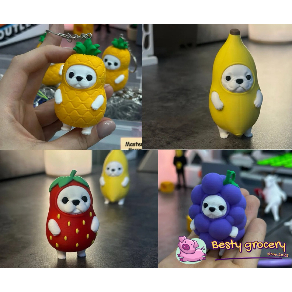 Móc khoá chó meme cute | Dog meme | keychain