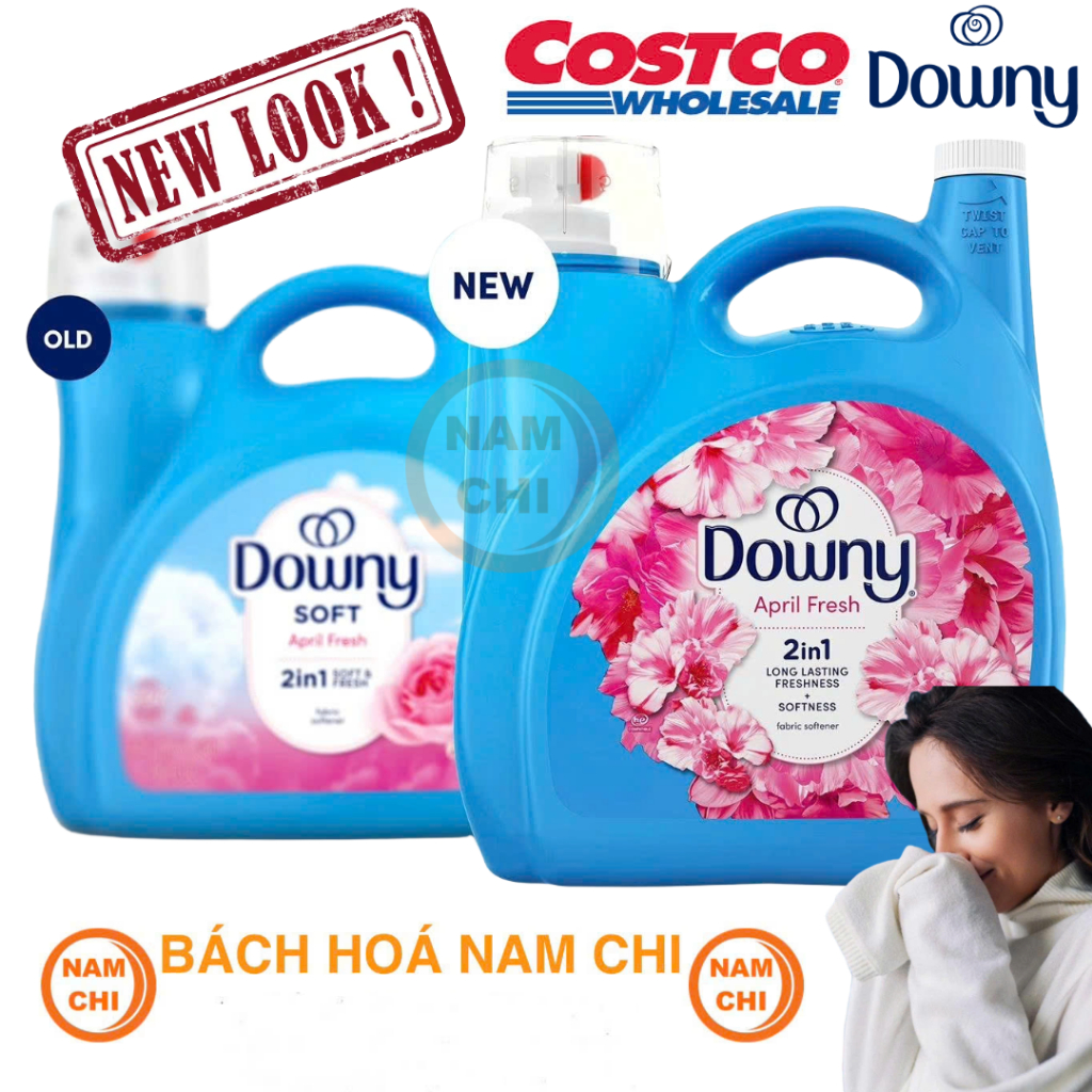 Nước Xả DOWNY SOFT APRIL FRESH 2in1 Soft & Fresh 4.45L - Hàng Mỹ