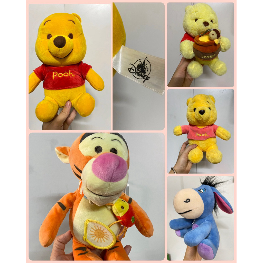 gấu bông  winny the pooh ,gấu bông Eeyore ,gấu bông lừa bạn gấu bông disney