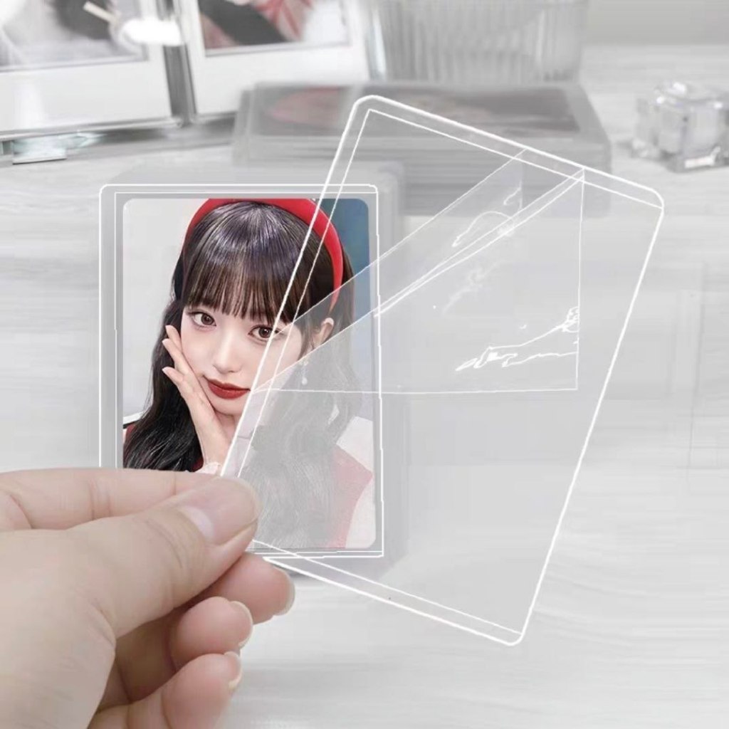 Toploader Dọc Size Chuẩn TCG 77x102mm Có Seal Bảo Vệ Thẻ Bo Góc Idol KPOP, Pokemon, One Piece, Conan
