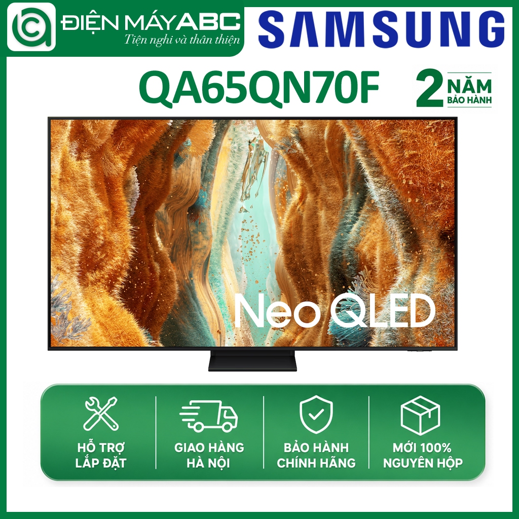 Smart Tivi Neo QLED Samsung AI 4K 65 inch QA65QN70F - 65QN70F - QA65QN70FAKXXV
