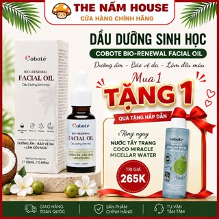 Dầu dưỡng da mặt sinh học Coboté 20ml, dành cho da khô, da nhạy cảm, tối màu cần phục hồi