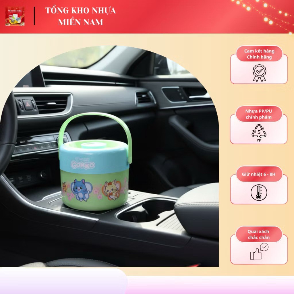 Bình đá giữ nhiệt Viet Nhat 1l