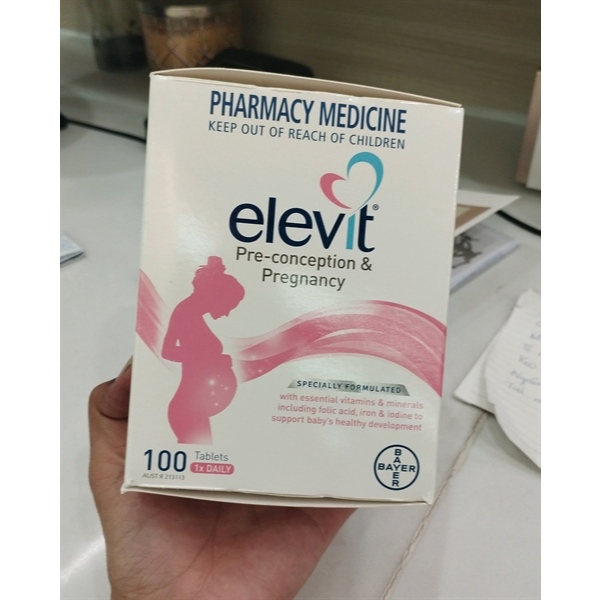 VIÊN ELEVIT HỘP 100 VIÊN ÚC