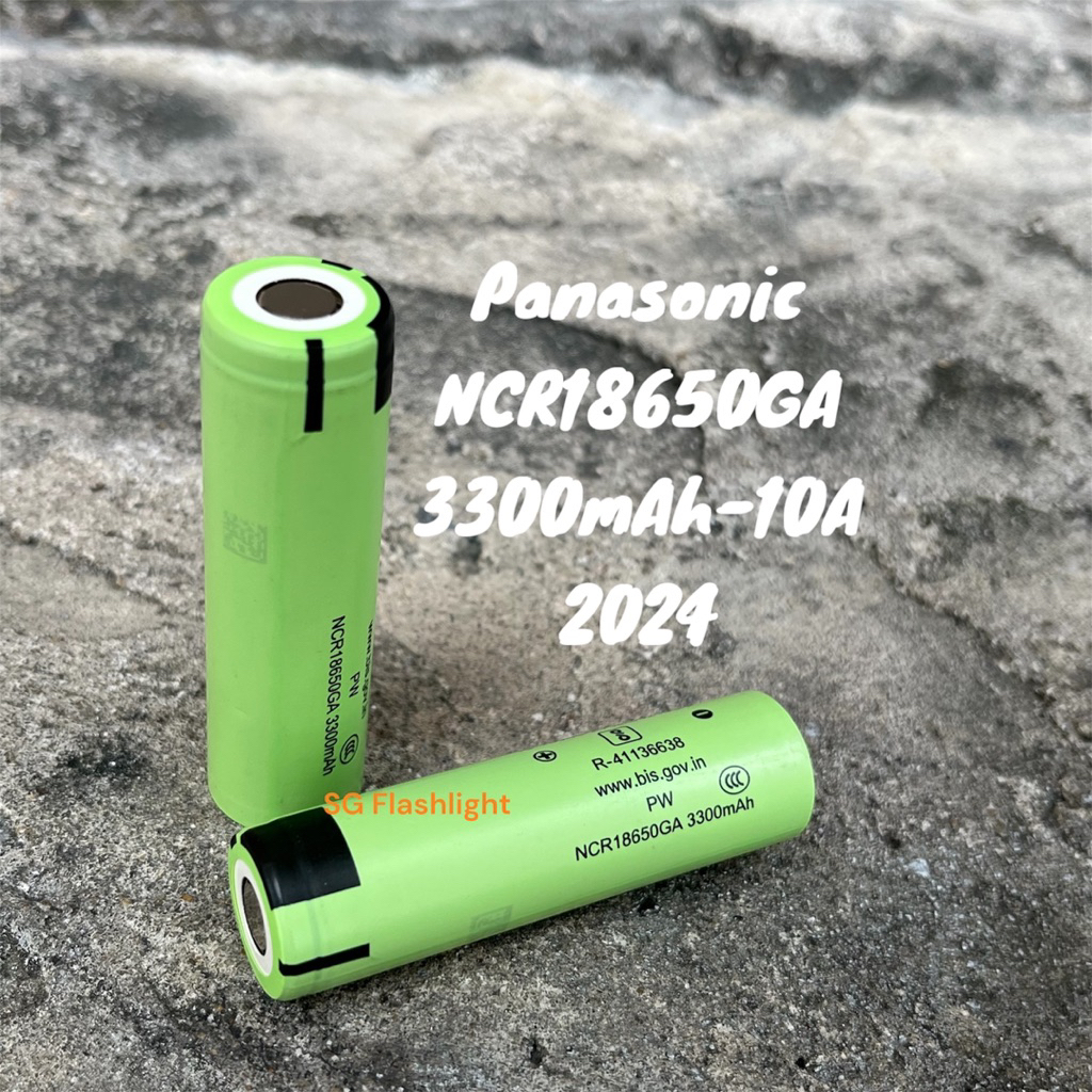 NCR18650GA pin 18650 3300mAh, xả liên tục 10A. Pin sạc.
