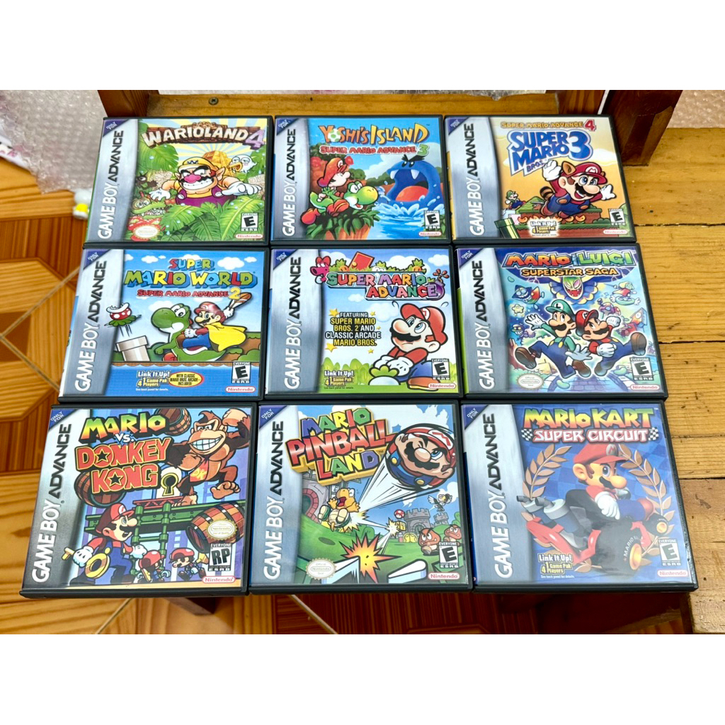 Hộp thay thế custom cho băng game GBA Game Boy Advance từ hộp zin/gốc NDS / DS
