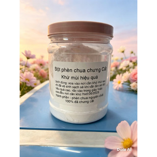 1kg bột phèn chua chưng cất siêu mịn khử mùi hiệu quả hàng mới về ( giá sỉ). khử mùi hiệu quả