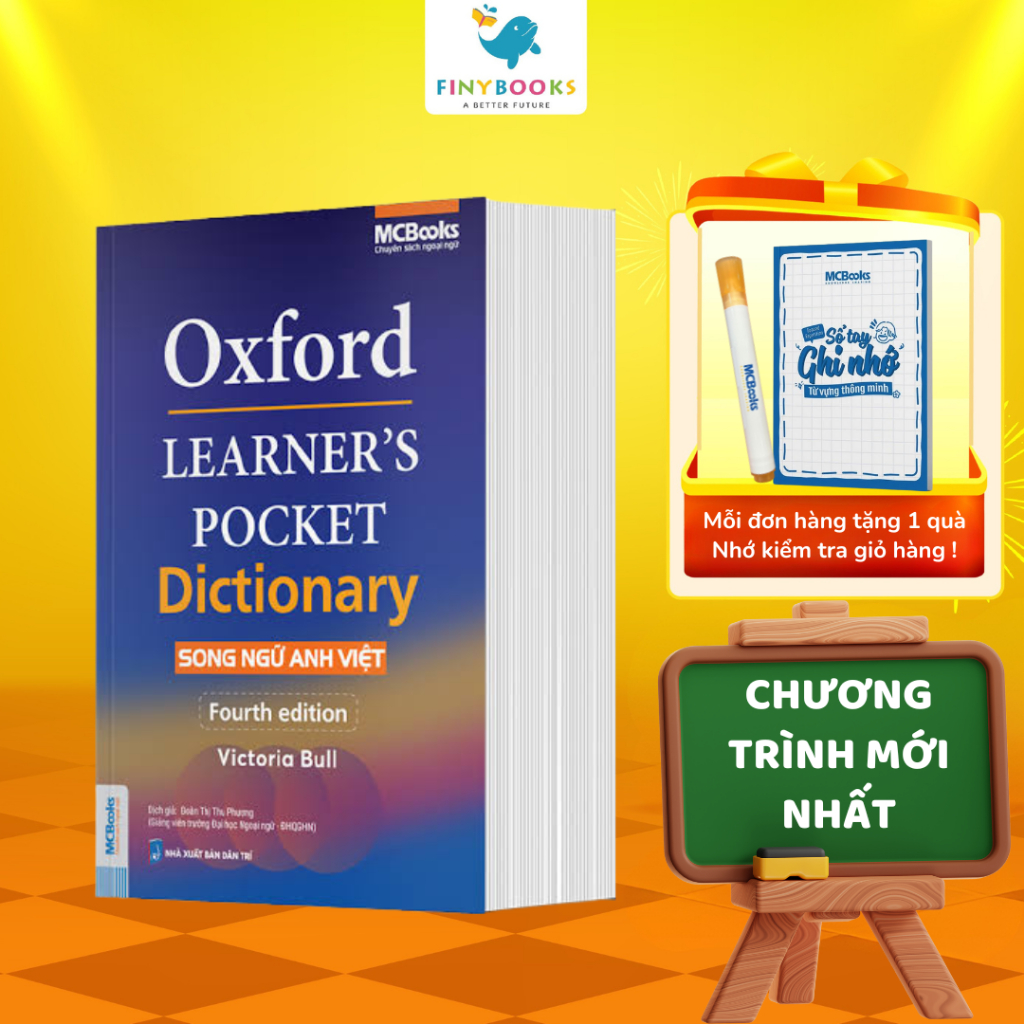 Sách - Oxford Learner's Pocket Dictionary - song ngữ Anh Việt