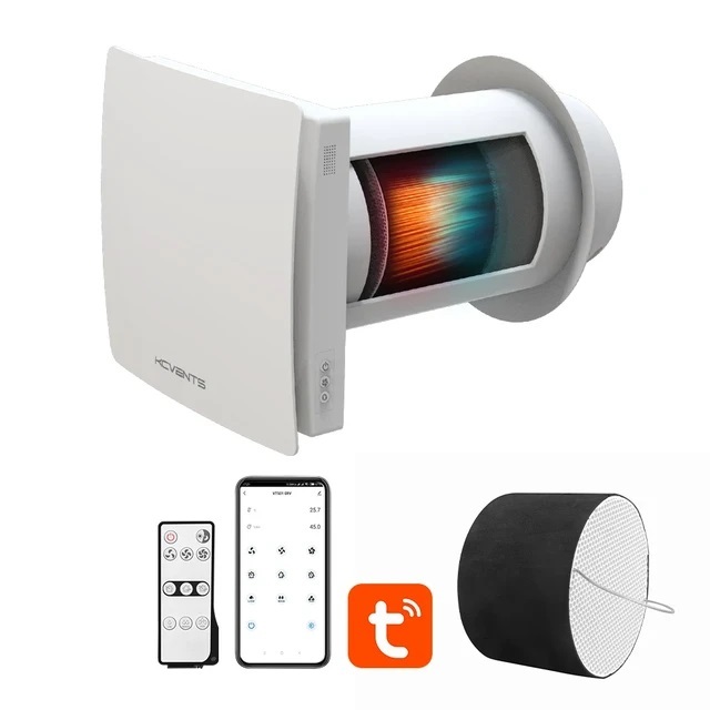 Máy cấp khí tươi hồi nhiệt KCVents VT501-WF