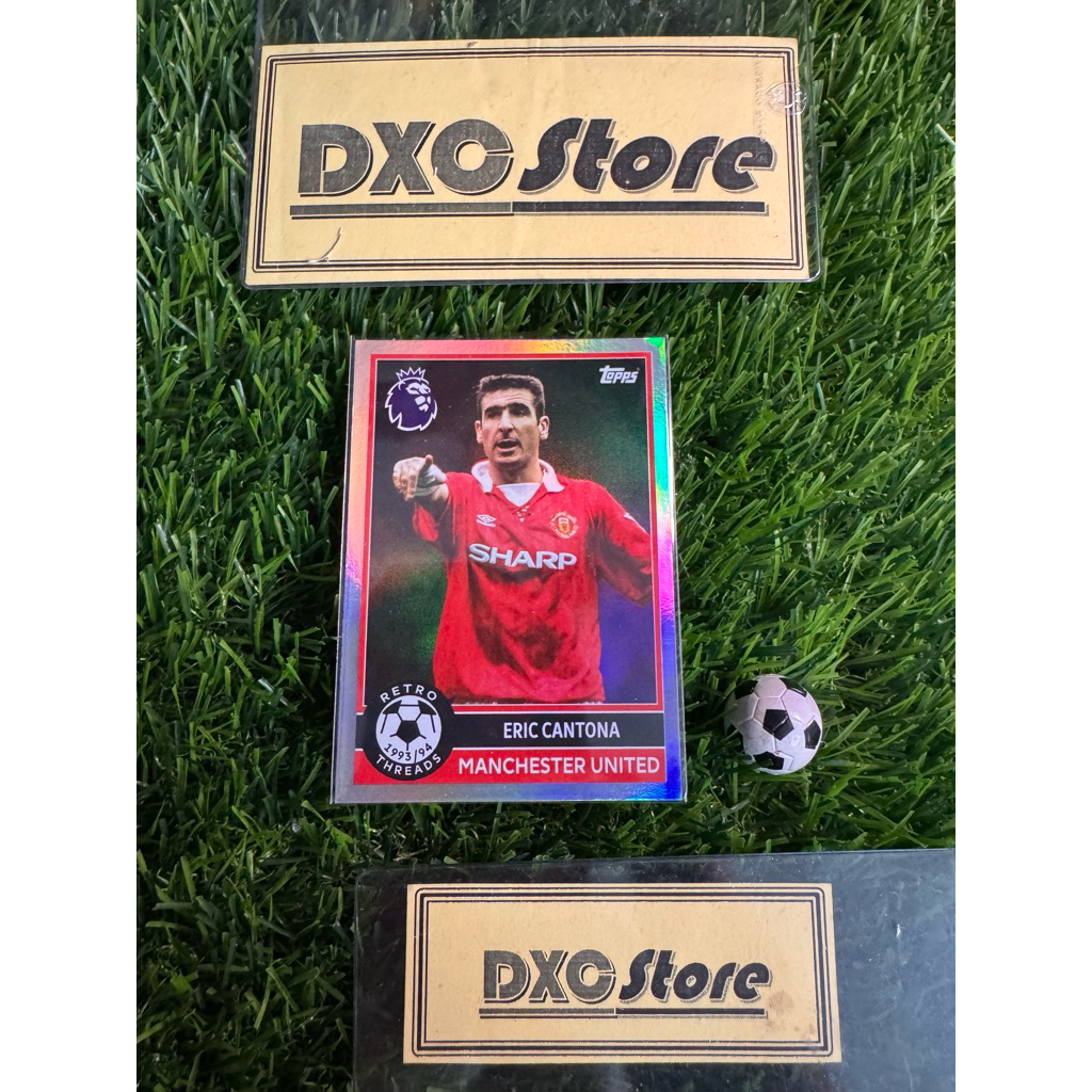 [ CHÍNH HÃNG ] - RETRO THREADS 1993/94 - TOPPS PREMIER LEAGUE 2026 - ERIC CANTONA (MANCHESTER UNITED