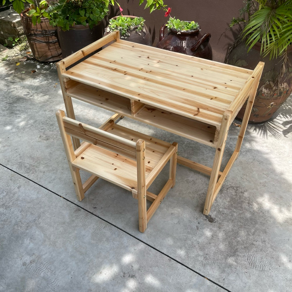 Bộ bàn ghế tiểu học 3 mức điều chỉnh - Bàn học sinh kích thước 80cm.