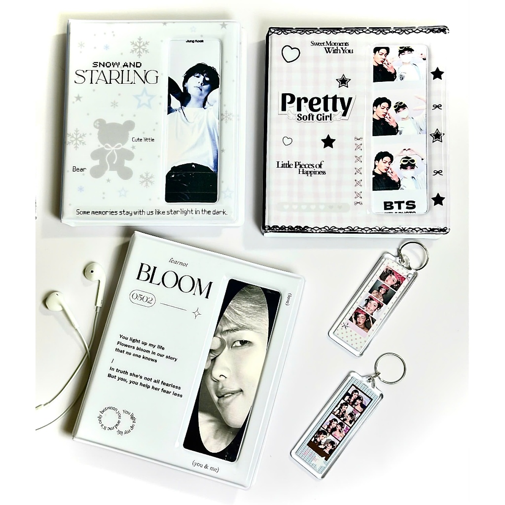 Album Đựng Ảnh Photobooth Pachi & Bazo BST01 - Sổ Lưu Giữ Ảnh 4Cuts 20 Ảnh Lớn 10x15cm & 40 Ảnh Nhỏ 