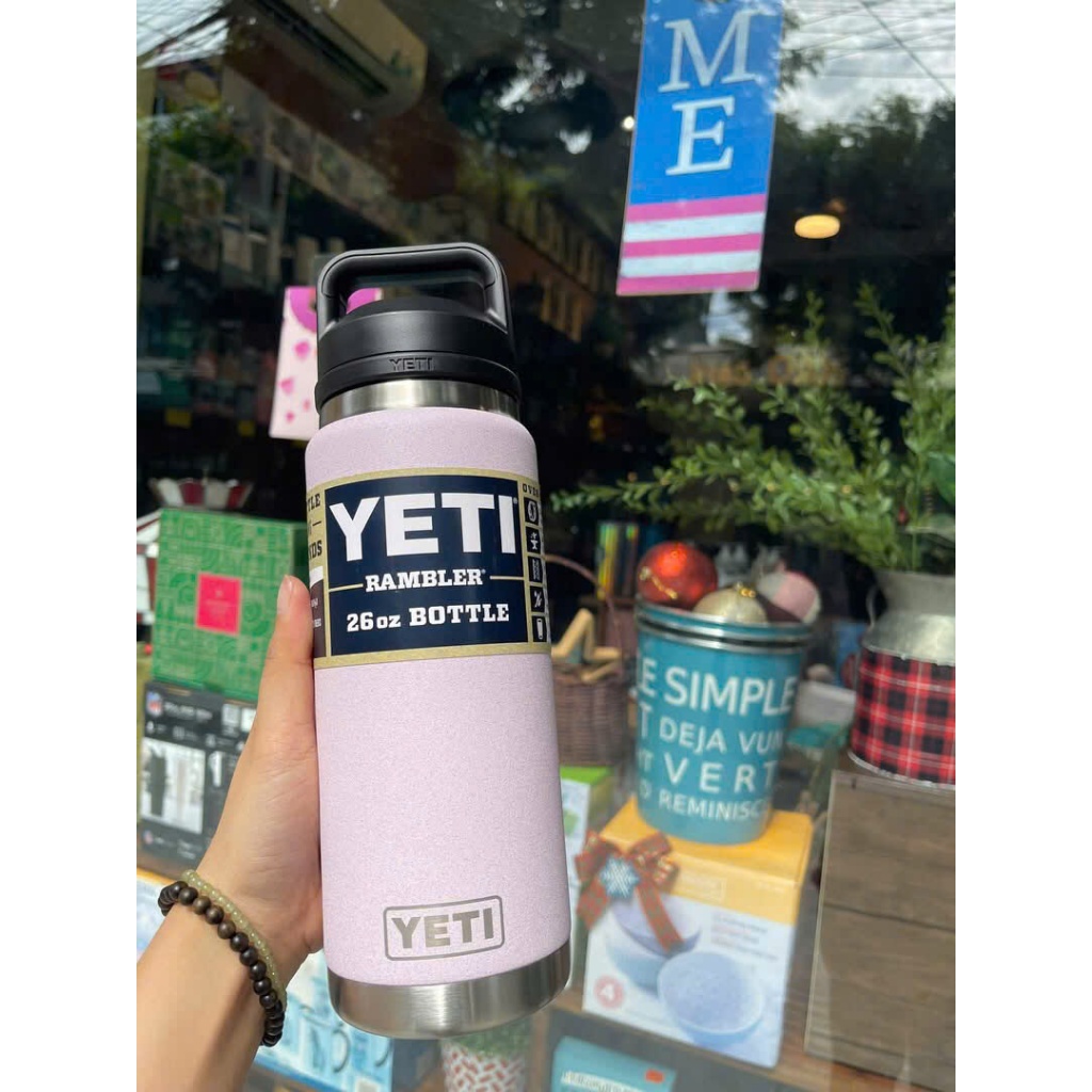 BÌNH GIỮ NHIỆT YETI RAMBLER 18 26 36oz - HÀNG US CHÍNH HÃNG
