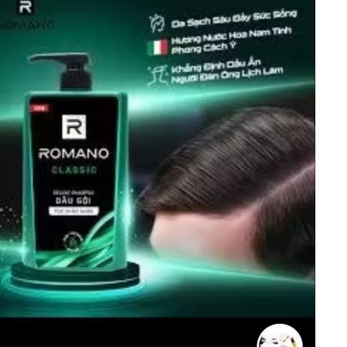 Dầu gội đầu RomAno chính hãng 650g