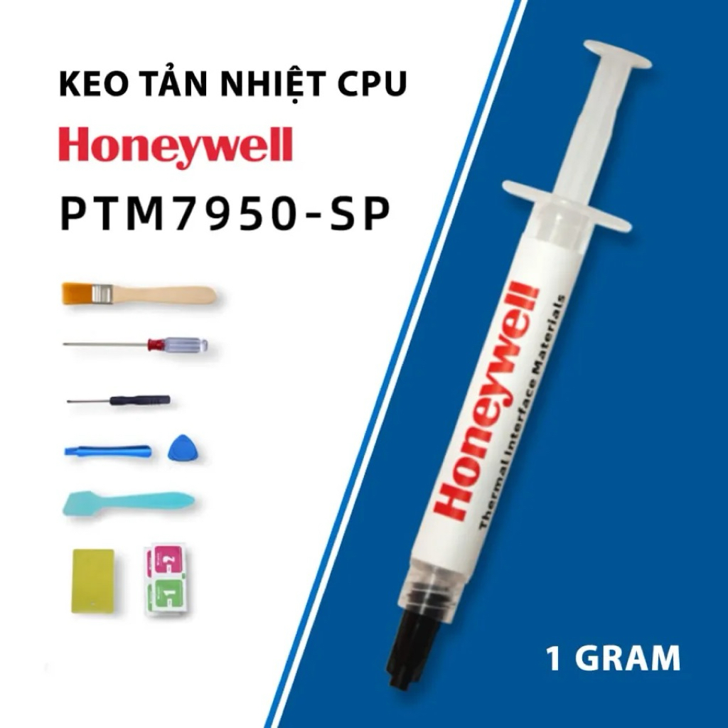 Kem tản nhiệt chuyển pha Honeywell PTM 7950SP 1g - Keo tản nhiệt PTM 7950 1g
