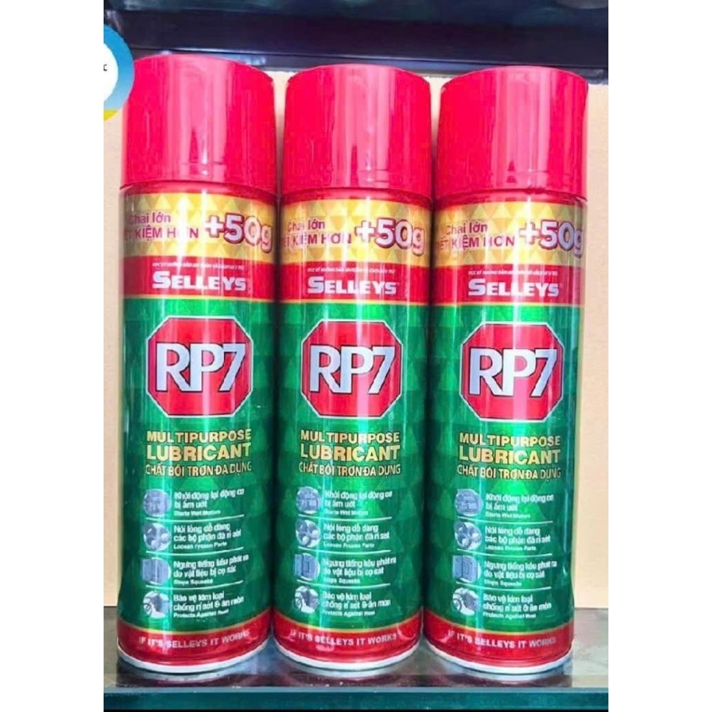 Dầu chống gỉ sét RP7, 350g (tặng 50g nhưng giá không đổi)  [hàng chính hãng Nipon paint]