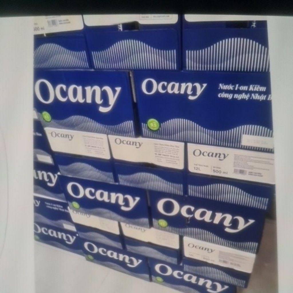 Thùng 24 chai nước Ion kiềm Ocany chai 500ml