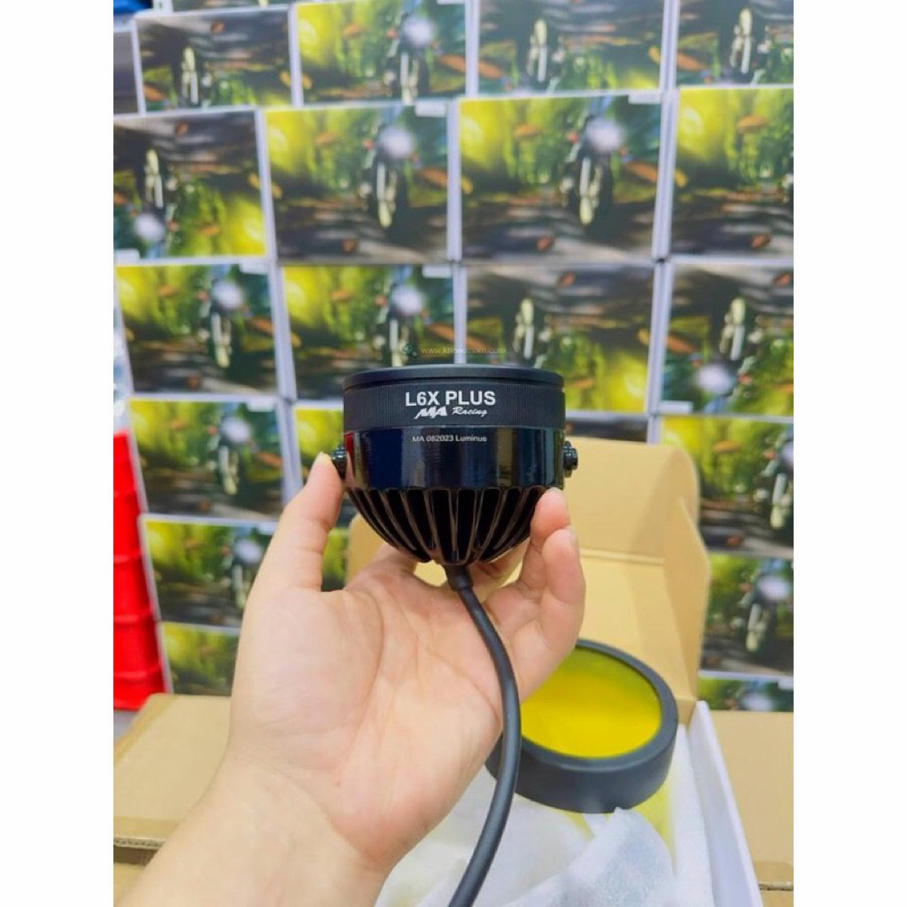 Trợ Sáng L6x plus sử dụng chíp sst40 chíng hãng MA racing hàng đẹp