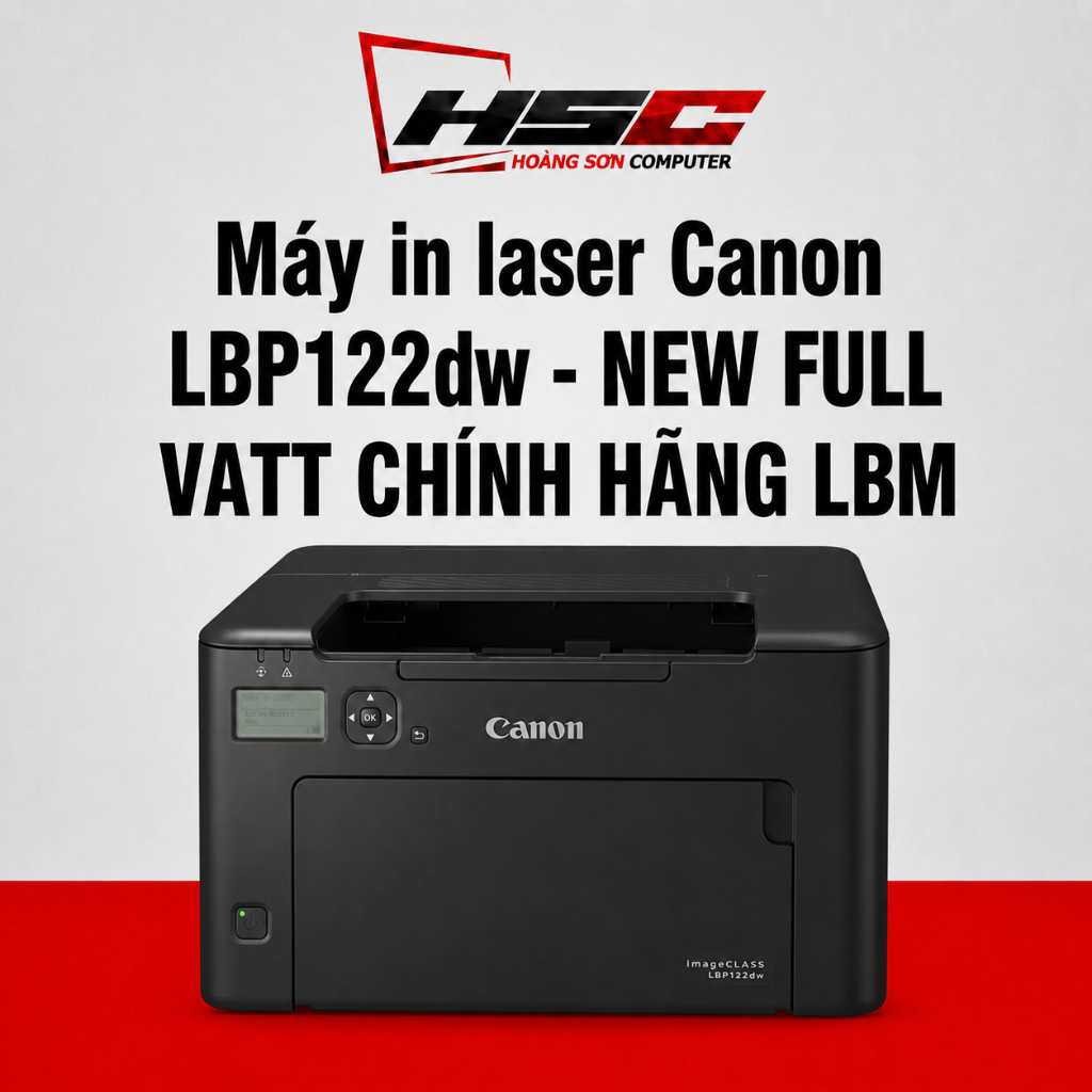 Máy in laser Canon LBP122dw - NEW FULL VATT CHÍNH HÃNG LBM
