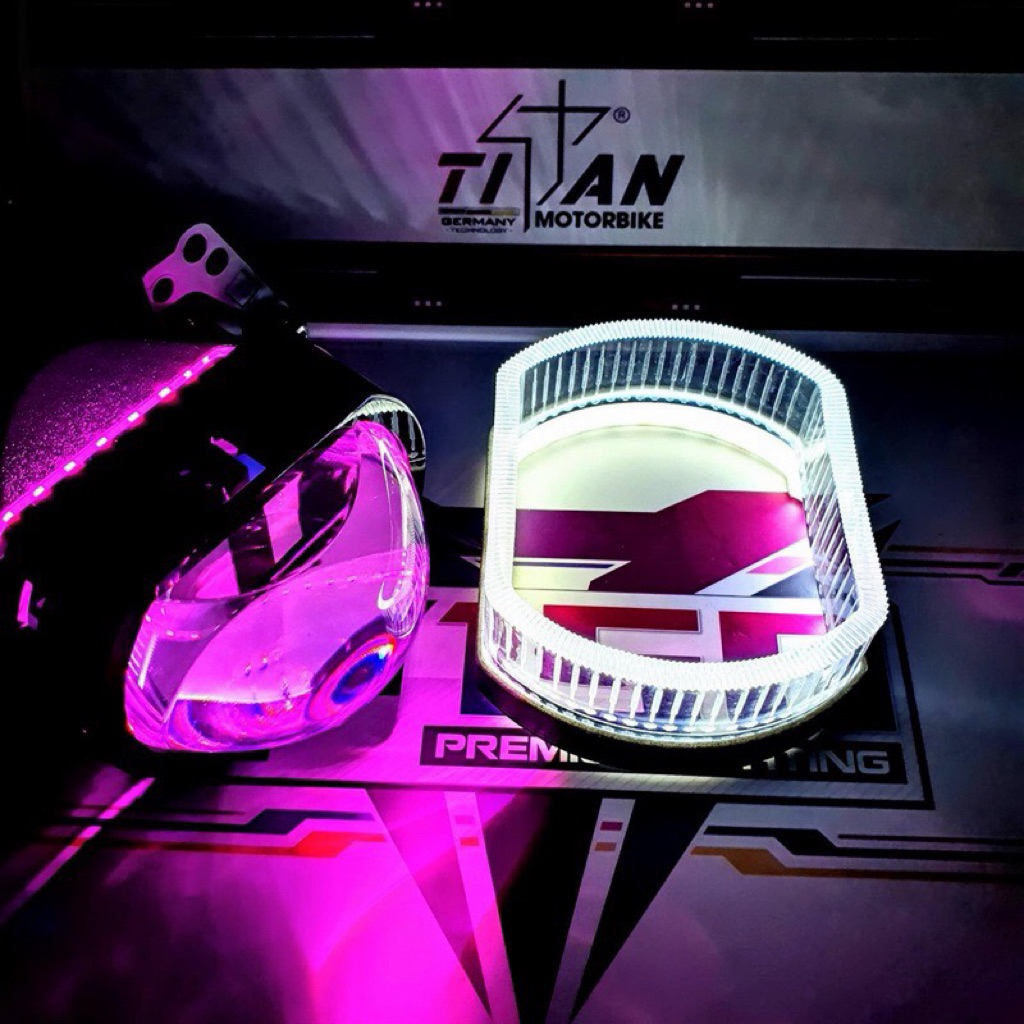 Vòng 3D Vuông Cho Bi Cầu Led Titan F150 Và F150plus Loại 1