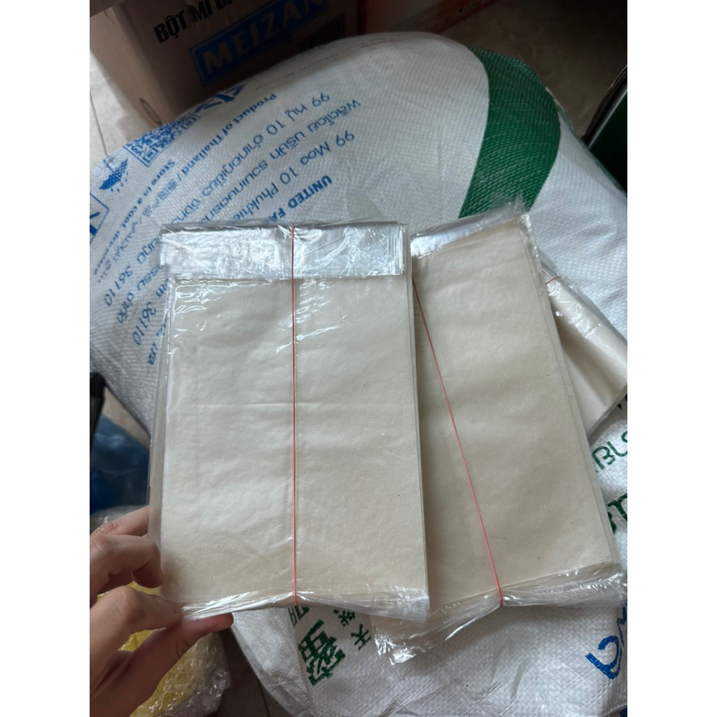 100 tập bánh đa nem ăn sống cuốn thịt,cuốn nem nướng,cuốn gỏi 1 tập =8 lá