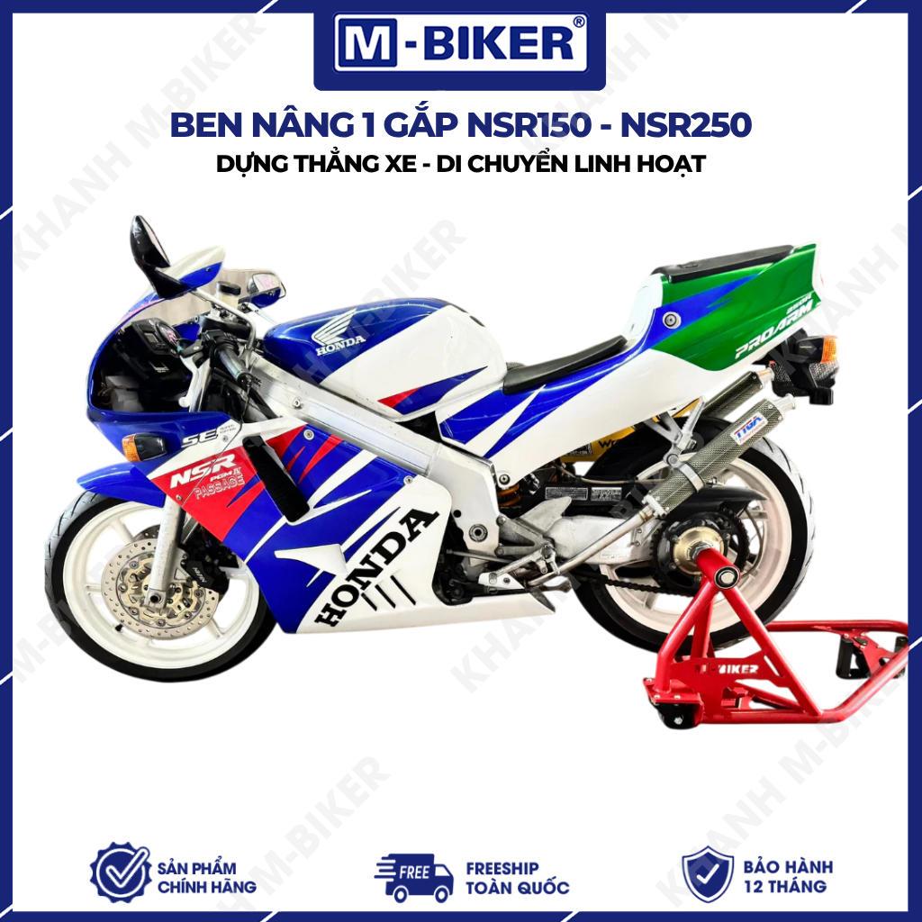 [M-Biker] Ben Nâng NSR150/NSR 250, Ben nâng 1 gắp MB143 cho NSR150 - NSR250 | Di chuyển xoay 360 độ