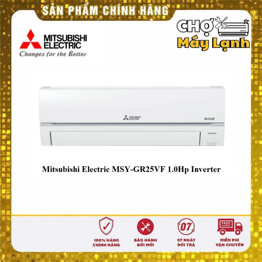 Máy lạnh treo tường Mitsubishi Electric MSY-GR25VF 1.0Hp Inverter - Xuất sứ Thái Lan