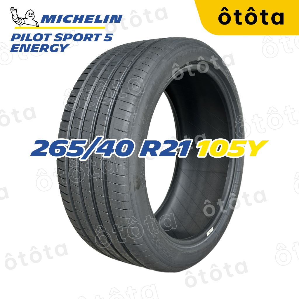 Lốp ô tô Michelin 265/40 R21 105Y Pilot Sport 5 Energy - Chính hãng BH 6 năm (265/40R21, 265 40 R21)