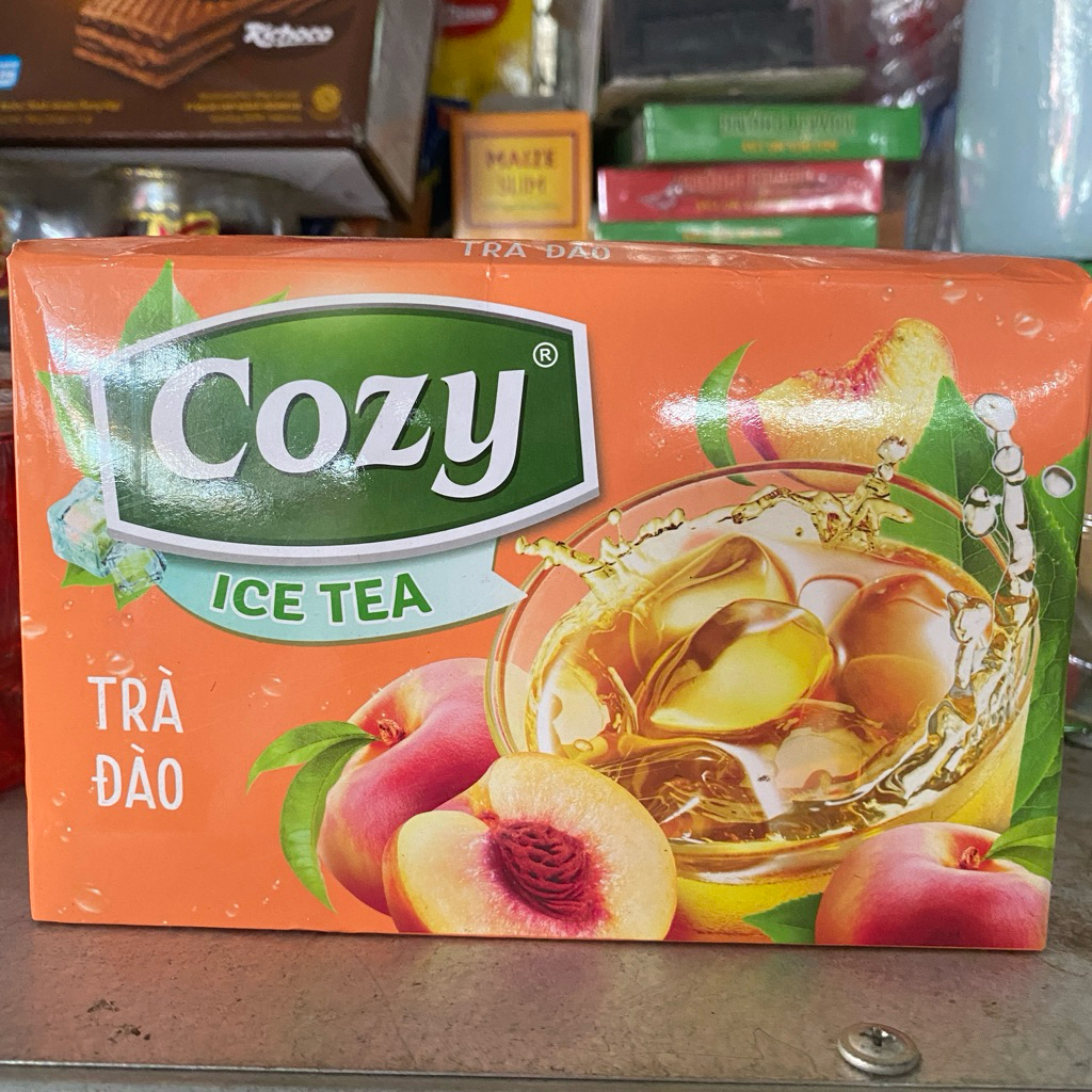 Trà đào cozy