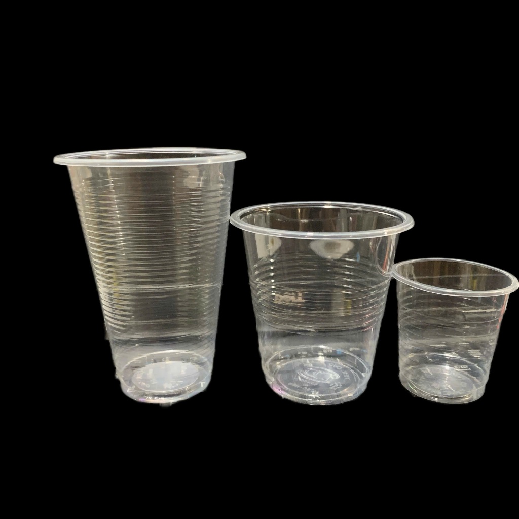 Ly Nhựa Mềm Có Nắp 140ml – 400ml – 500ml | Đựng Nước Nóng Lạnh, Nước Mía, Canh, Nước Sốt, Topping