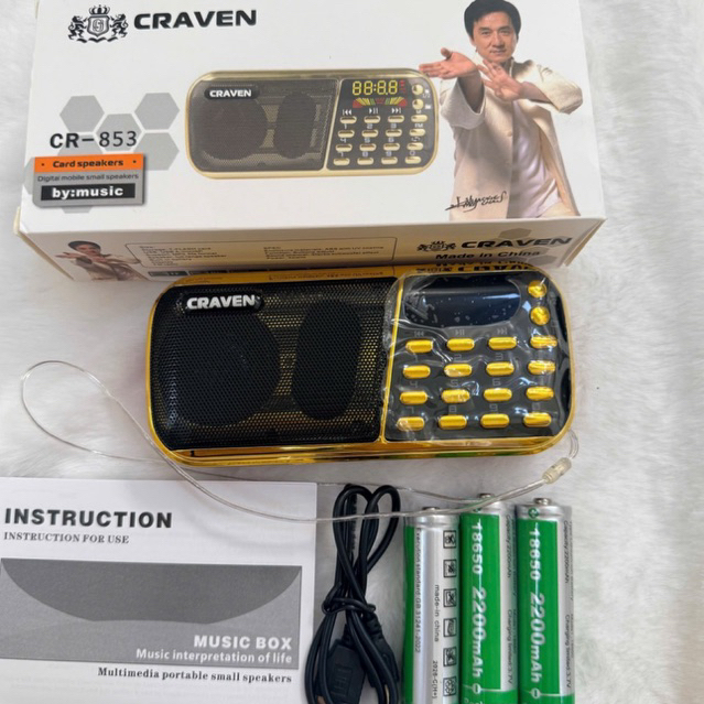 Loa caraven chính hãng kèm thẻ nhớ