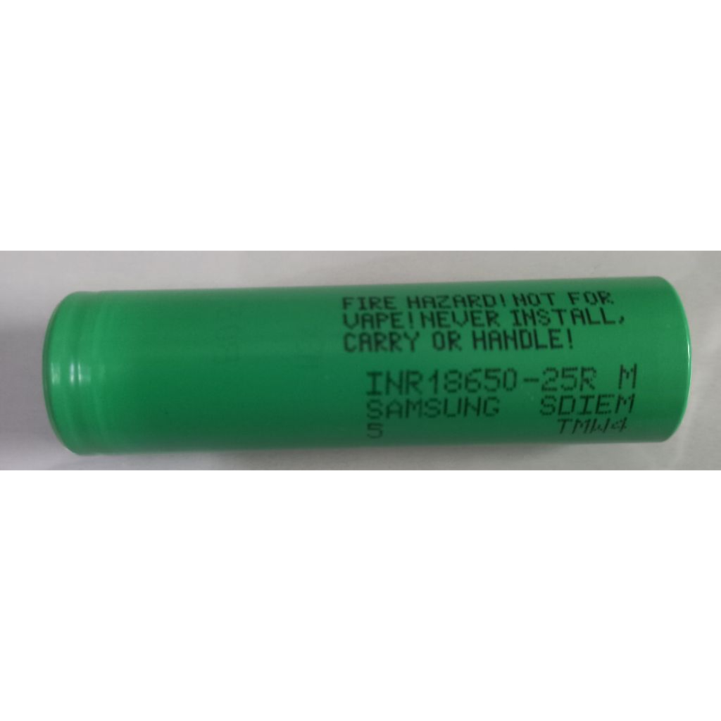 2 viên pin 18650 samsung 25R Mới