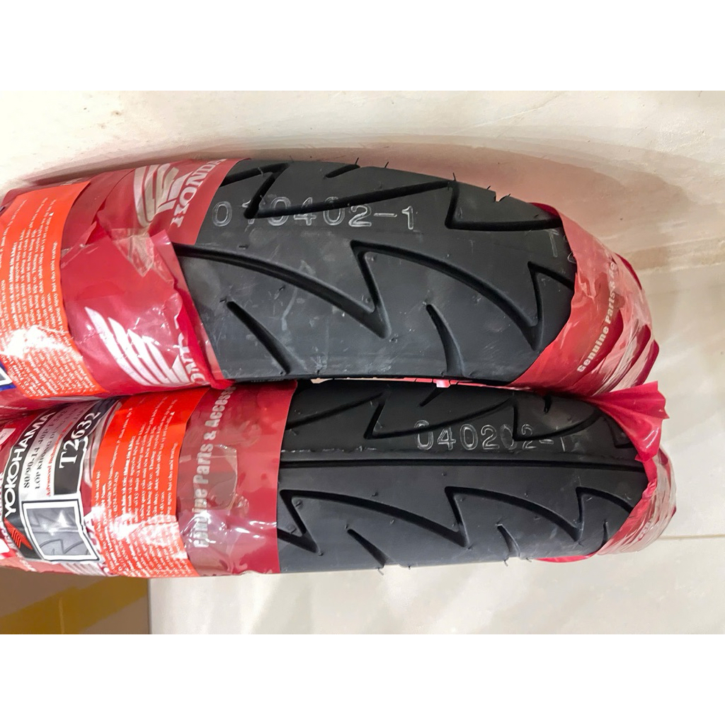 Vỏ lốp xe máy YOKOHAMA 80/90-14 | 90/90-14 TL honda chính hãng