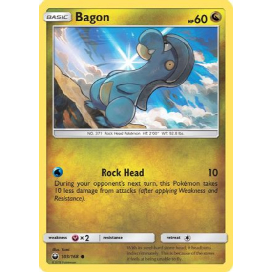 [Thẻ bài Pokemon TCG] Bagon - 103/168 - Common
