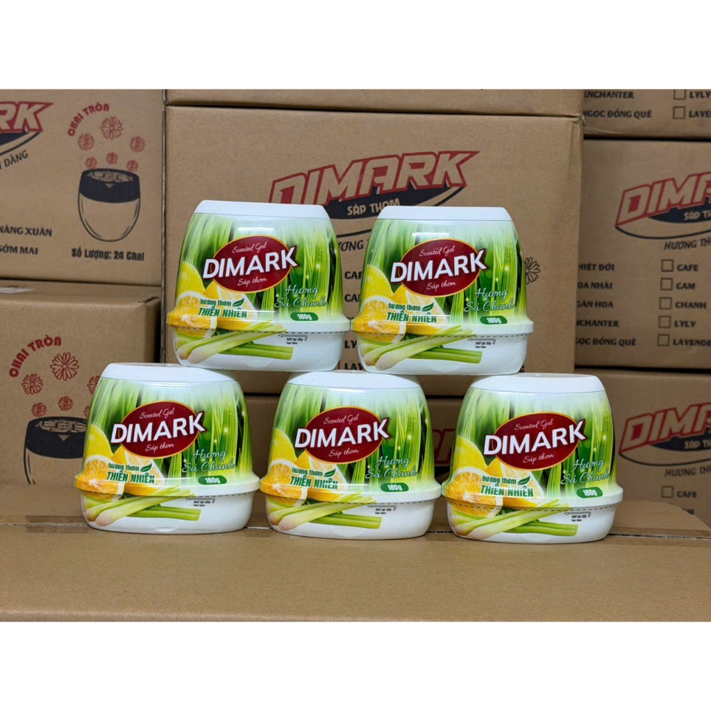 combo 5 cục sáp thơm DIMARK 180g
