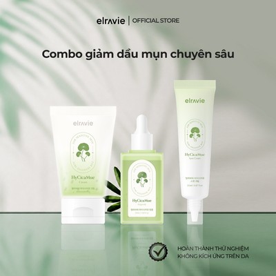 Combo Giảm Dầu Mụn Chuyên Sâu Hycica Ampoule & Hycica Cream & Spot Cream