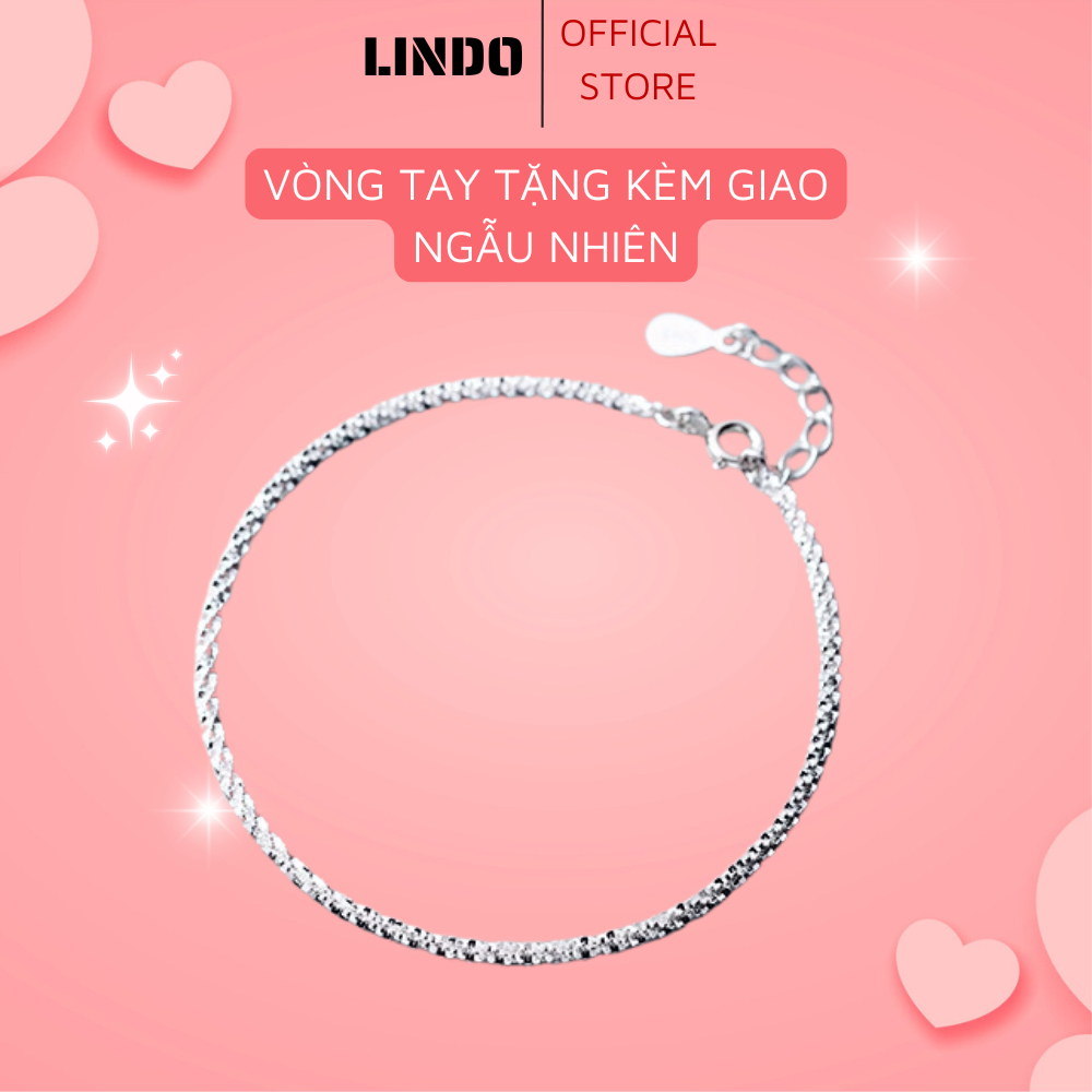 Vòng Tay Nữ Đẹp Chính Hãng Mạ Bạc CINLA  V07 Lindo Watch