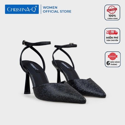 Giày Nữ Cao Gót Bít Mũi Nhọn CHRISTINA-Q GBN480I
