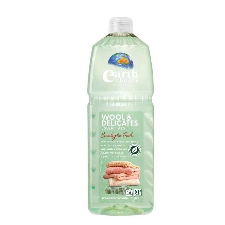 Nước Giặt, Nước Xả Earth Choice 1L Úc (Hàng thanh lý)