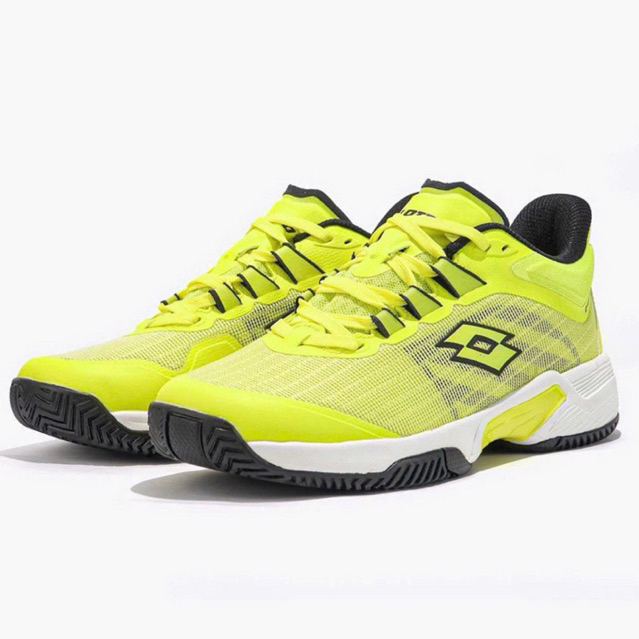 Giày Pickleball Ý || Mẫu Nam LOTTO EDUARDO - Màu NEON